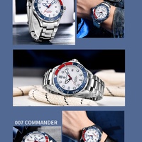 Montre mécanique PAGANI DESIGN 007 pour homme, montre automatique de luxe, NH35A, verre saphir AR, étanche, nouvelle collection 2024