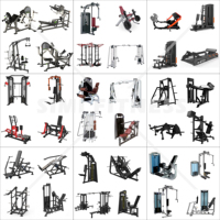 SM PRTOPsale Commercial Exercice Gym Utiliser Plaque Chargée Musculation Machine Jambe Formateur Fitness Équipement Arrière Kick Machine