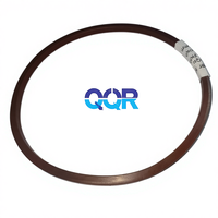 QQR Hebei – Bande de caoutchouc FKM carrée marron personnalisable 3mm x 3mm, joint torique pour équipement mécanique, services de découpe, en stock