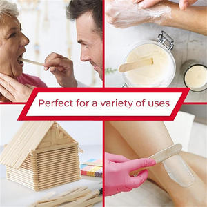 Umwelt freundlicher Tattoo Medical Sterile Hochwertiger Einweg-Zungen spatel aus Holz - Product Image 6