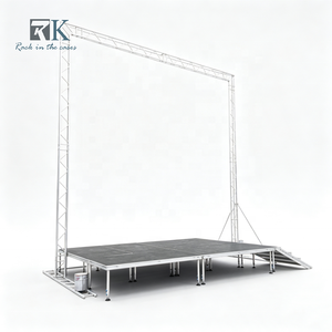 Factory Price <b>Stage</b> Event <b>Stage</b> <b>Platform</b> Aluminum <b>Stage</b> Fame with Adjustable Legs - Product Image 1