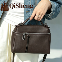 Nouveau sac à main de luxe au design rétro, sac à bandoulière en cuir véritable de haute qualité, grande capacité, élégant sac à main pour femmes