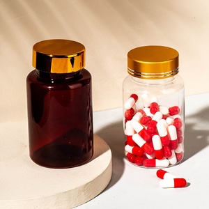 <span class=keywords><strong>100ml</strong></span> viên nang chai bao bì HDPE Pill chai vít cap nhựa chai tròn - Product Image 1