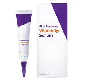 Cerav Serum Vitamin C murni 10%, pencerah kulit pemutih dengan Ceramide memperbaiki hambatan Kulit Serum Wajah Anti Penuaan