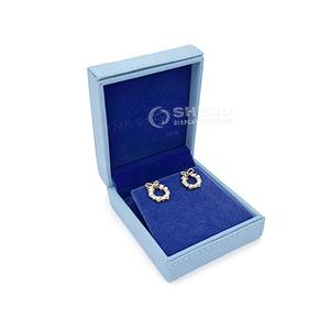 Caja de Embalaje para Joyería, Caja de Regalo de Terciopelo, Diseño Elegante, Caja de Gamuza para Collares, Caja de Terciopelo de Alta Gama para Anillos de Diamantes - Product Image 1