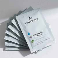 Sachets Mylar personnalisés de 1 ml, 2 ml, 5 ml pour échantillons de crème visage, emballages cosmétiques, lotions, shampoings, sérums et essences