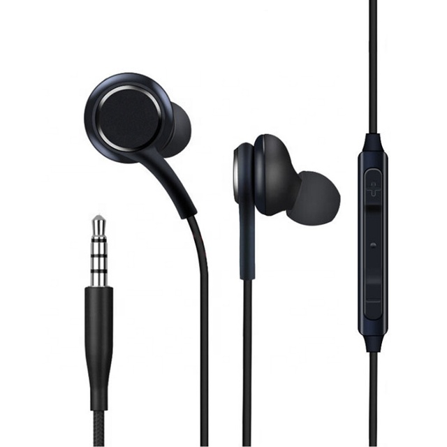 Cantell High Quality Nylon 3.5mm Earphones Headphone 3.5mm Jack Handsfree In-ear Wired Earphone for samsung
