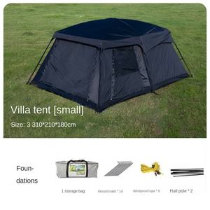 Nouvelle Arrivée 2026 : Tentes de Camping pour 8, 10 ou 12 Personnes – Prix Compétitif, Tente Familiale Extérieure Imperméable avec Lit Intégré en Tissu Toile - Product Image 6