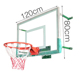 Blsports BBS-002 Support de panier de basket mural réglable en acier pour adultes et enfants, jouet de basket-ball - Product Image 1