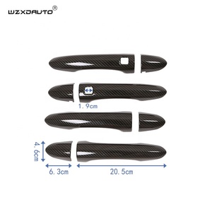 Nouveauté WZXD : Kits d'accessoires auto en carbone – Cache-poignée et cache-coupelle de poignée pour Territory 2023 - Product Image 5