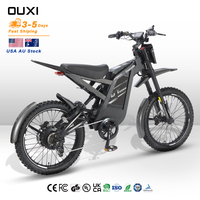 Moto électrique tout-terrain OUXI GT2000 250W 48V avec batterie amovible et moteur moyeu arrière pour adultes, idéale pour les loisirs quotidiens - Entrepôt Australie