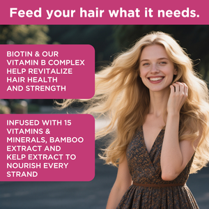 卸売価格 ヘアビーガンビタミンカプセル ビタミンCとビオチン配合で美しく輝く髪へ 女性と男性のための髪と爪のサプリメントカプセル - Product Image 5