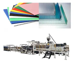 High Speed Single Screw Corrugated Grid Plastic PP Sheet Board Making Equipment Extruder Machine