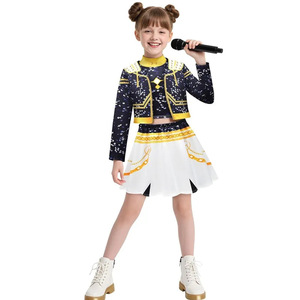 2025 Anime Kpop Demon <strong>Hunter</strong> 3D Print Cosplay Costume Rumi Zoey Mira Cosplay Girls Style Kids Play Role Costumes - Product Image 5