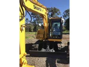 New <b>Model</b> 7.5Ton Crawler Excavator SE75 With Hydraulic Pump - Product Image 4