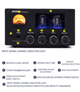 BRZHIFI M7 Desktop Mini Fever Sound Amplifier Mesin All-in-one Penguat Suara Rumah Tangga Stereo Bile Machine - Product Image 4