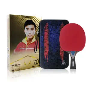 Loki R7 Star Custom Ping Pong Paddle Hoge Kwaliteit Tafeltennis Racket Puur Hout Tafeltennis Bat Voor Professionele Training