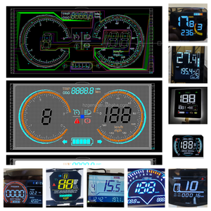 แผงจอ LCD อุตสาหกรรมขนาดกำหนดได้เองจอแสดงผล LCD แบบดิจิตอลสำหรับโมดูล LCD เครื่องวัดการไหล - Product Image 6