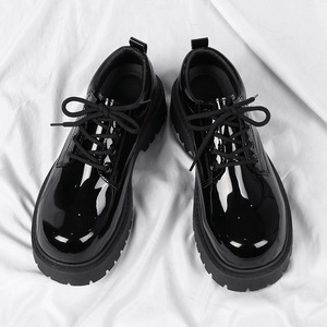 2026 New Spring British Style Casual Tassel Round Toe Leather <b>Shoes</b> Thick Soled <b>Work</b> <b>Shoes</b> for <b>Men</b> - Product Image 2
