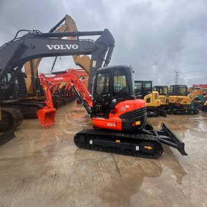 En bon état Mini pelleteuse automatique de 5 tonnes d'occasion Kubota U55 d'occasion de haute qualité U55-4 Kubota Kx057-4 Kx163 U48 U55 - Product Image 5