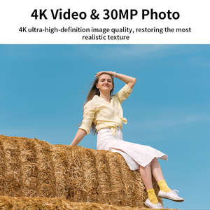 Videocámara 4K 30MP con Zoom Óptico 10X, Pantalla Táctil IPS de 3.0 Pulgadas, Wifi, Control Remoto, Antivibración y Macro, Cámara para Vlogs - Product Image 3
