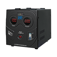 Régulateur de tension automatique ZHONGSHAN KEBO AVR OTB 3000VA monophasé, relais pour appareils électroménagers, affichage numérique sur PC, montage sur table