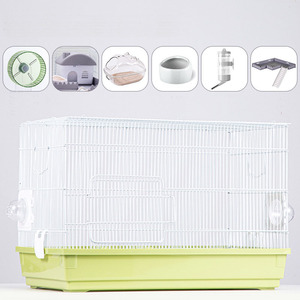 Petite maison pour animaux de compagnie de haute qualité 60 cage pour hamster de base et <span class=keywords><strong>habitats</strong></span> grande cage pour gerbilles avec accessoires pour petits animaux