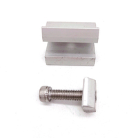 Supports métalliques de fixation de panneaux solaires en U de haute qualité, revêtement poudré, résistance au vent 60 m/s, pour panneaux de 0,1 mm à 10 mm