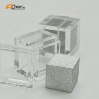 Éléments chimiques purs, 99.9%, 25.4mm, en Aluminium, métal Rare, 1 pouce, pour affichage du Museum, vente en gros