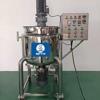 Souper liquide lavage électrique vapeur chauffage agitateur veste combinaison réservoir de mélange en acier inoxydable