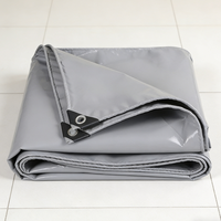 Rouleau de bâche multi-usage en PVC enduit, robuste, imperméable et pliable, pour abri de voiture, tente et couverture de camion