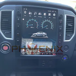 PA 13 "Android 10 Vertical del coche de la pantalla táctil estéreo reproductor de DVD de navegación Gps sistema Titan (XD) 2016-2019, Tesla Radio