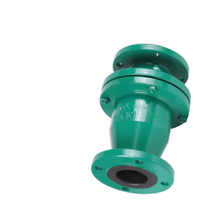 H44J-10/16C một chiều nước thải kiểm tra van cao su-lót Swing backflow preventer gang thép carbon cho nước phương tiện truyền thông - Product Image 3