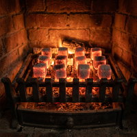 Création de saveurs pour chicha avec des briquettes de charbon de coco de haute qualité.