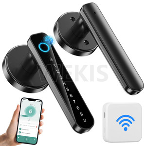 <span class=keywords><strong>Cerradura</strong></span> <span class=keywords><strong>de</strong></span> Puerta Inteligente Tuya con WiFi, Antirrobo, Impermeable, <span class=keywords><strong>de</strong></span> Alta Seguridad, Electrónica, <span class=keywords><strong>sin</strong></span> <span class=keywords><strong>Llave</strong></span>, para Entrada y <span class=keywords><strong>Baño</strong></span> - Product Image 2