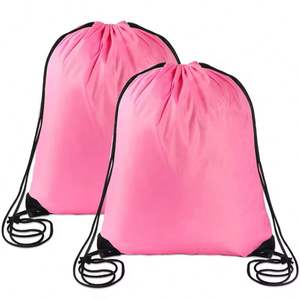 Custom Factory Sports <b>Bag</b> Polyester <b>Drawstring</b> Backpack Swimming <b>Bag</b> Mesh for <b>Kids</b> - Product Image 6