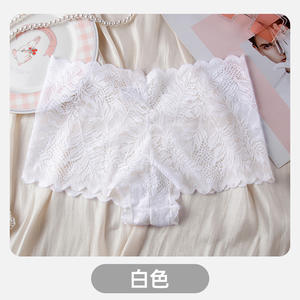 Tanga de Alta Calidad sin Costuras, Estilo Japonés, Sexy, de Talle Bajo, Talla XL, Liso Teñido, con Logotipo Personalizado, Cintura de Nailon para Mujer - Product Image 3