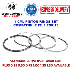 Juego de Anillos de Pistón STD de 108 mm para Motor Detroit Diesel 5RT 23522954 DT05, Piezas Originales OEM para Diésel - Product Image 1