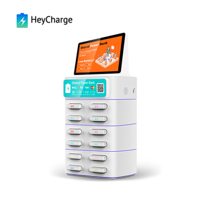 Heycharge, estaciones de carga de casillero de alquiler personalizables, máquina de carga de teléfono inteligente impermeable para lugares públicos, función de pago - Product Image 2