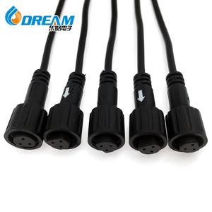 DREAM START <span class=keywords><strong>2</strong></span> pin <span class=keywords><strong>3</strong></span> pin su geçirmez kablo konnektörü ip67 dış mekan elektrik kablo konnektörleri - Product Image 1