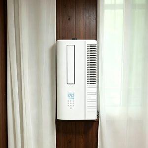 Enfriador Vertical <span class=keywords><strong>de</strong></span> <span class=keywords><strong>Ventana</strong></span> DC <span class=keywords><strong>de</strong></span> 7500 BTU, Eléctrico, <span class=keywords><strong>de</strong></span> Frecuencia Variable, con Control Remoto Inteligente, Clase <span class=keywords><strong>de</strong></span> Eficiencia Energética, Refrigeración Interior para el Hogar - Product Image 5