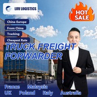 Transport de marchandises de la Chine vers l'Europe, France, Espagne, fret routier transfrontalier DDP, agent logistique 12-18 jours