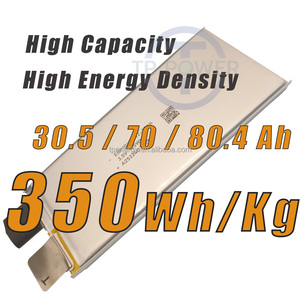 Batterie à État Solide 6S1P 80Ah 72Ah 350Wh/KG 430Wh/KG 8.5Ah 30Ah 39Ah 3C 7C Haute Densité Cellules de Batteries à État Solide pour UAV FPV - Product Image 2