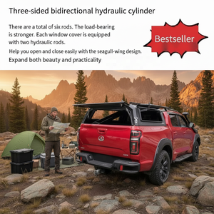 Cubierta Impermeable para Camioneta, Techo Rígido para Camioneta, Tapa para Caja de Camioneta, Cubierta de Aluminio y Acero para Toyota Tundra Tacoma Hilux <span class=keywords><strong>Vigo</strong></span> Revo - Product Image 3