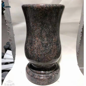 Bình Hoa Đá Đỉnh Đầu Bằng Đá Hoa Cương Dùng Trong Nghĩa Trang Tang Lễ Cho Mộ Bia Mộ Phụ Kiện Bia Mộ - Product Image 3