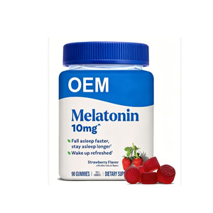Gomitas de Melatonina para Dormir para Adultos al por Mayor, Suplementos Veganos, L-teanina Natural OEM - Product Image 1