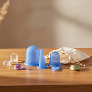 Set Professionale di Coppettazione in Silicone per il Corpo, <span class=keywords><strong>Massaggio</strong></span> Sottovuoto, Sollevamento Glutei, Modellamento del Corpo, Terapia Anti-Cellulite, Coppette per Uso Professionale - Product Image 2