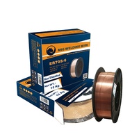 Alambre de Soldadura MIG TIG ER70S-6 de Alta Calidad, Flujo Normal, Bajo Resbaladizo, Aleación de Carbono Sólida, Diámetro de 0.8mm, 1.0mm, 1.2mm