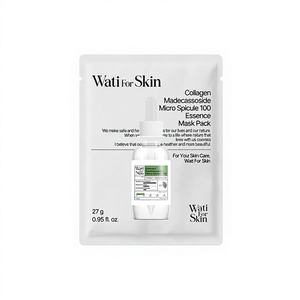 Mascarilla Facial de Colágeno con Madecassoside y Micropartículas, 100 Unidades - Hidratante y Nutritiva - Product Image 1