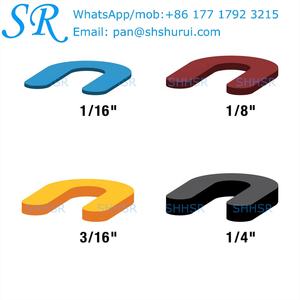 Empaquetador de plástico Tipo U Espaciadores de azulejos Sistema de nivelación de azulejos Cuñas de <span class=keywords><strong>herradura</strong></span> para piso de pared de ventana - Product Image 6